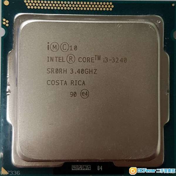 Intel ® Core™ i3 3240, 1155, 100%正常運作
