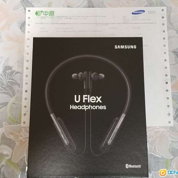 全新 行貨 SAMSUNG 三星原裝 U Flex bluetooth headphones 藍牙耳機