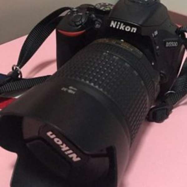 Nikon D5500 連 AF-S DX 尼克爾 18-140mm f/3.5-5.6G ED VR 鏡頭 (購入1 年 99%new)