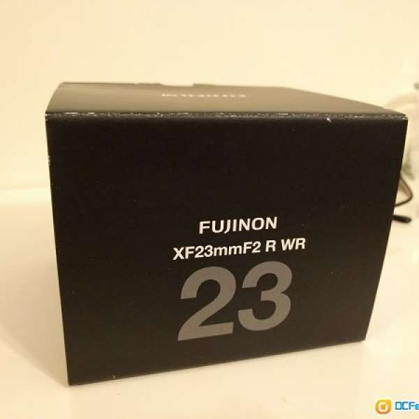 FujiFilm XF23mm F2R WR 黑色