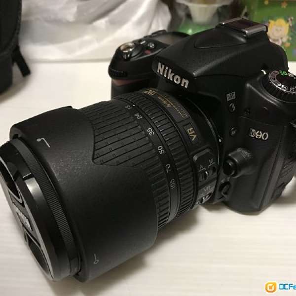 Nikon D90 kit set (8成新）可屯門交收