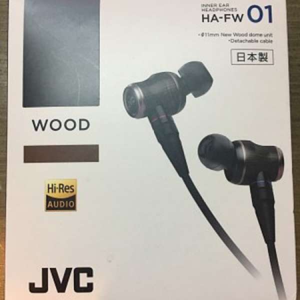JVC HA-FW01 + Spinfit 耳膠