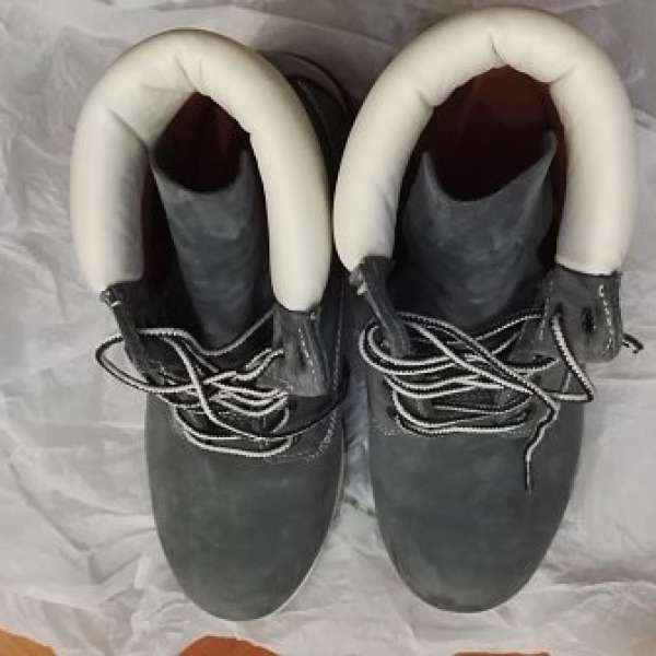 Timberland灰藍麋皮鞋Boots