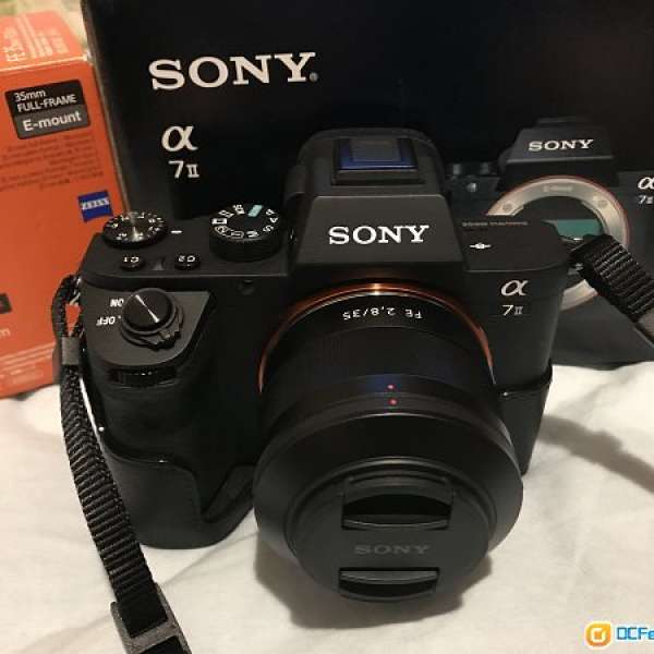 行貨99%NEW SONY A7M2 MARK2+FE35 F2.8 $10500