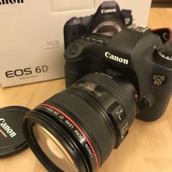 Canon 6D + 24-105mm f/4 IS 70-200 f/4 17-40 f/4 YN600EX 99.5%新 近完美 100