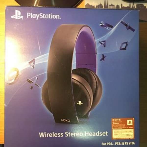 PlayStation PS4/PS3/PSVita 無線立體聲耳機 Wireless Stereo Headset