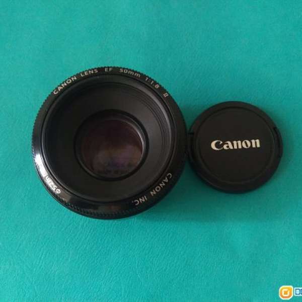 Canon EF 50mm F1.8 II 2代 lens