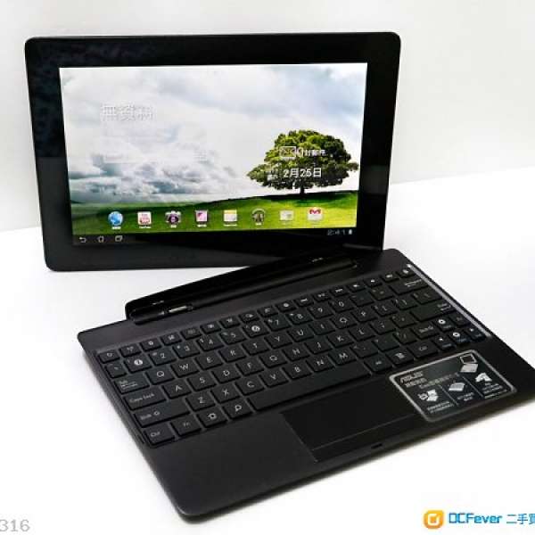 9成新機無盒薄身ASUS Pad Transformer TF201 32GB Wi-Fi分體電腦