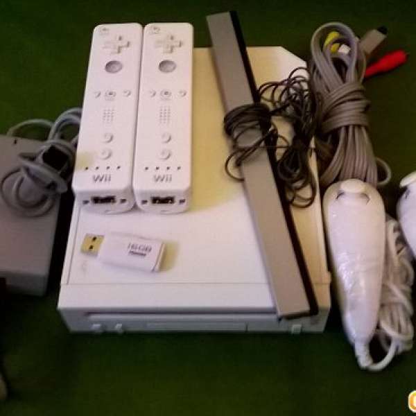 wii set + 16g usb drive