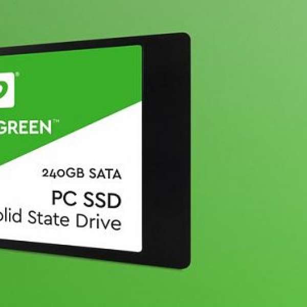 100%全新WD GREEN 240GB SSD
