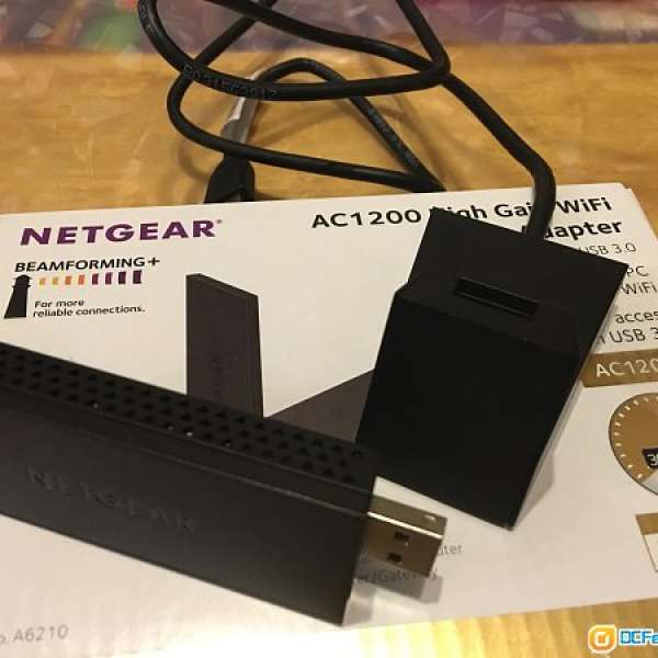 Netgear A6210 AC1200 High Gain WiFi USB Adapter