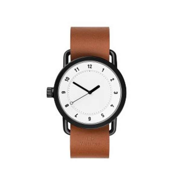 TID Watch - No.1 (White / Tan Leather)