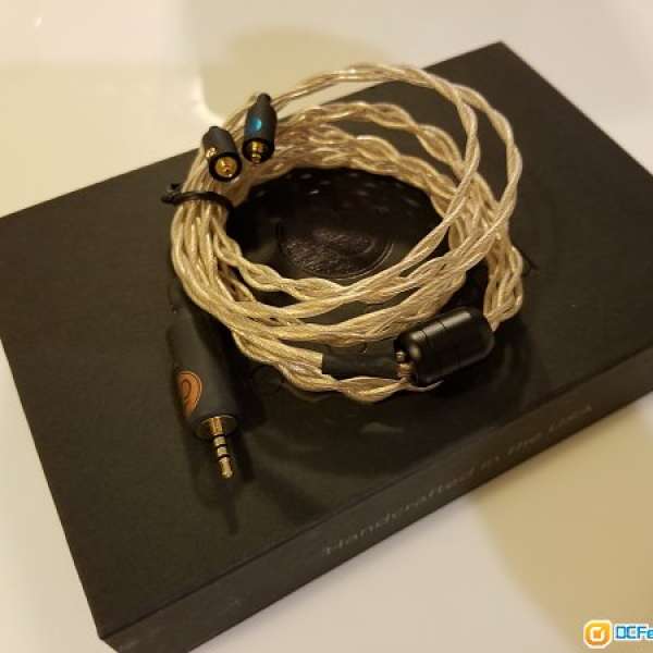 Plussound exo gold plated hybrid GPH mmcx 2.5 cable