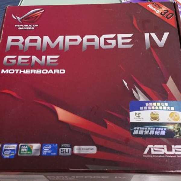 ASUS RAMPAGE IV GENE Mothrboard +Intel Xeon E5 2640 2500 MHz(ES)