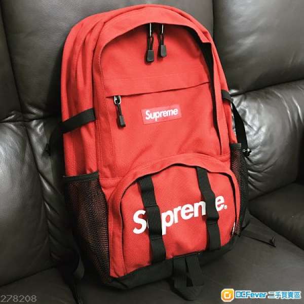 95% Supreme 38th backpack / red(with rain cover)