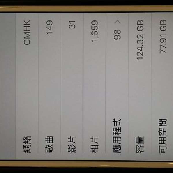 iPhone 6 128G 金色