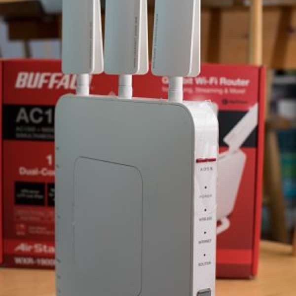 Buffalo WXR-1900DHP 11ac/n/a/g/b wifi router 路由器