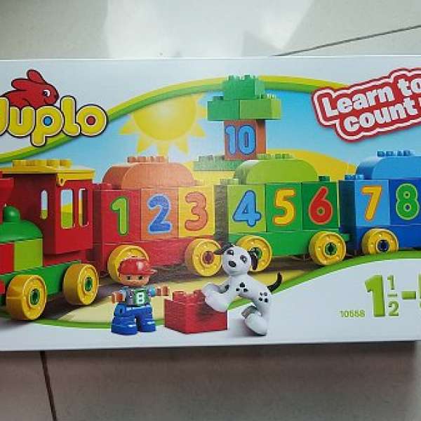 100% new 未開盒Lego duplo 火車玩具
