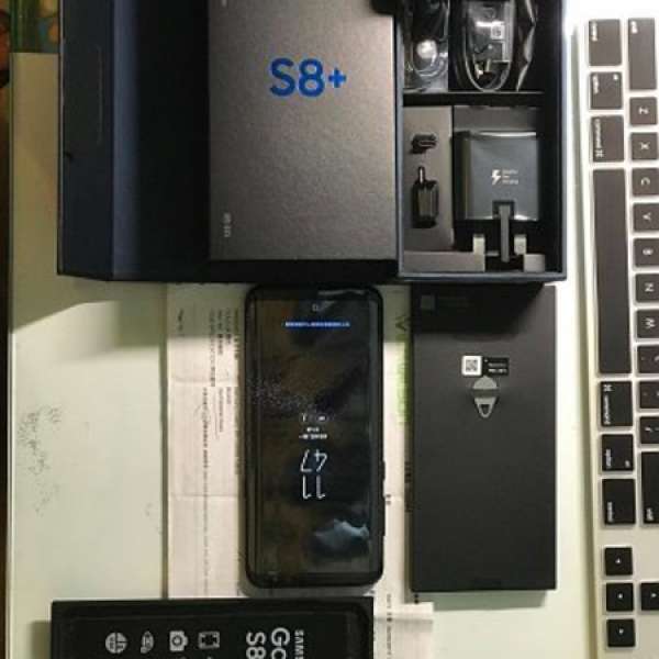 88%新 SAMSUNG S8+ 128GB BLACK (行貨有保,請詳看內容)