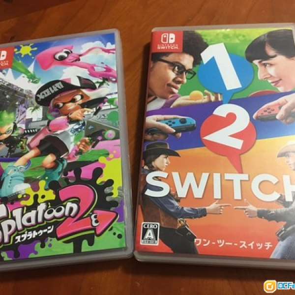 放Switch Games (漆彈2 & 1-2 Switch)