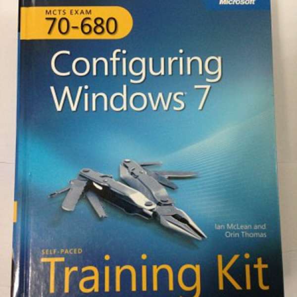 全新100% Microsoft 70-680 MCTS Exam Configuring Windows 7 Training Kit