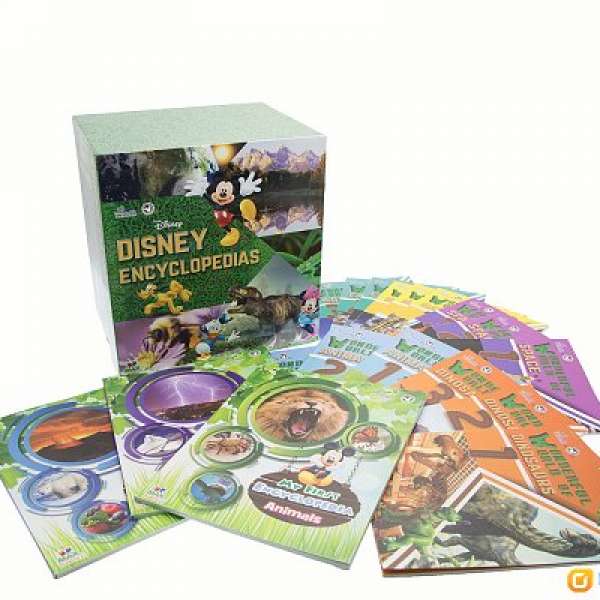 全新英文 Disney Encyclopedia boxset (18 books)