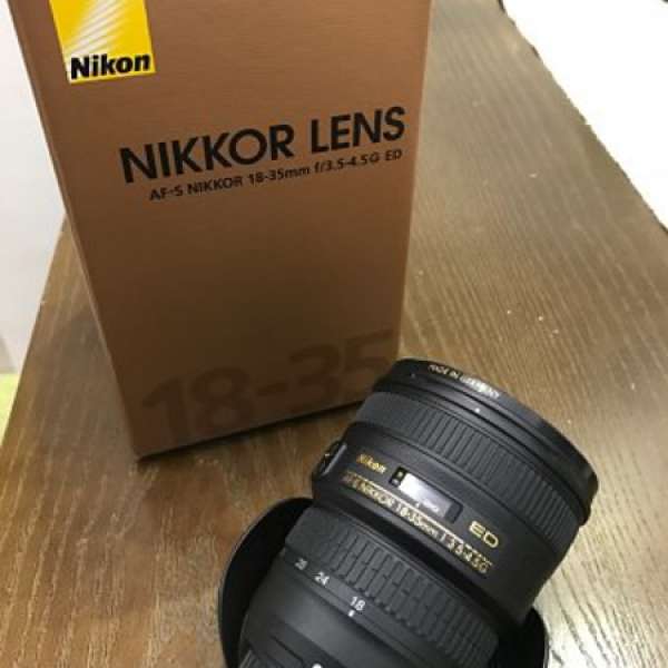 Nikon AF-S AFS NIKKOR 18-35mm f/3.5-4.5G ED