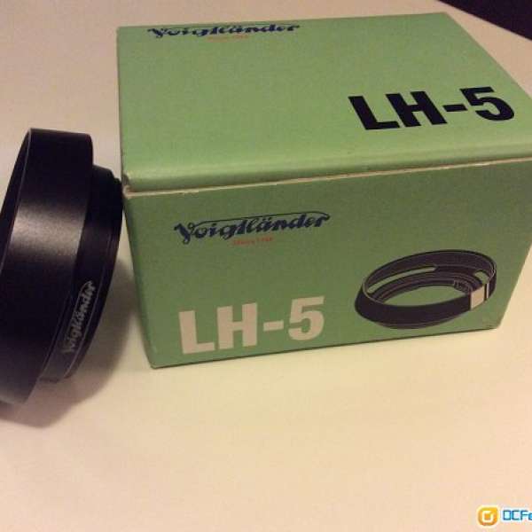 Voigtlander 40 1.4 lens hood LH-5 (Leica Canon Sony)