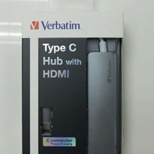 [FS] Verbatim Type-C Hub with 4K HDMI (for Macbook, 100% new).