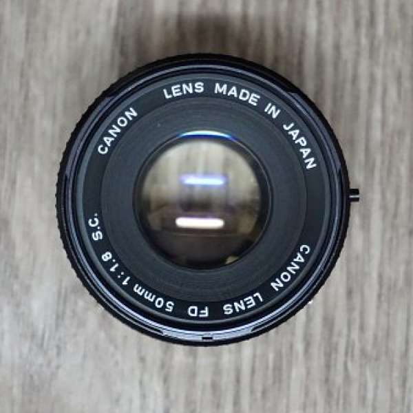 Canon FD 50mm 1:1.8 S.C.