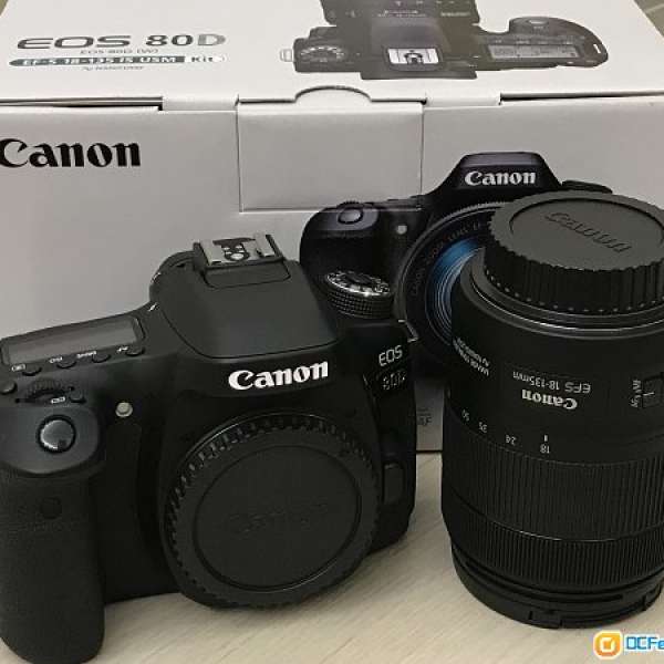 Canon 80D Kit 連 18-135 95%新(行保)