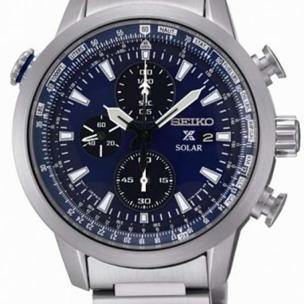 Seiko Solar Chronograph