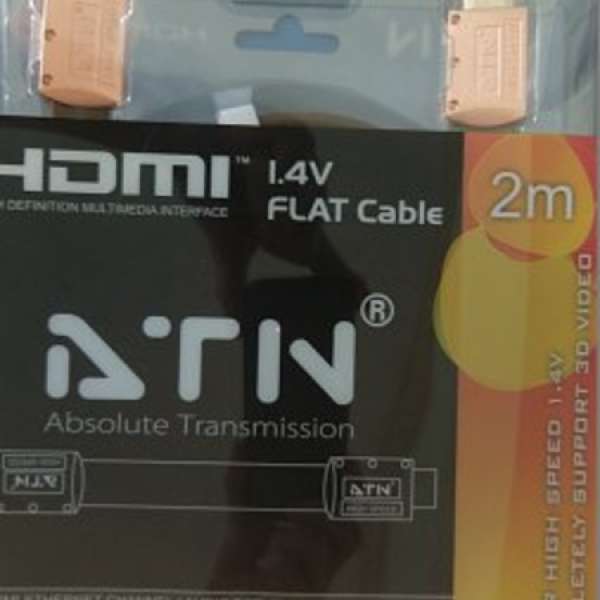 出售全新ATN HDMI 1.4v 兩米線