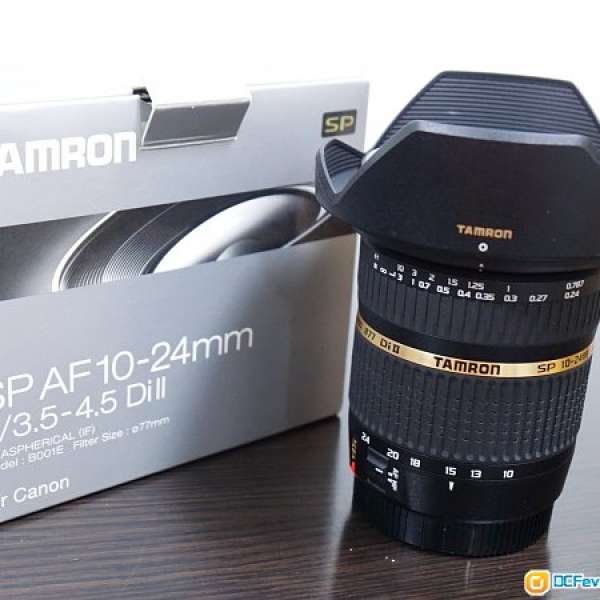Tamron SP AF10-24mm F/3.5-4.5 DiII LD Aspherical [IF] (B001) for Canon
