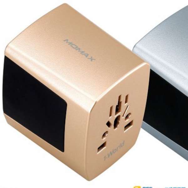 全新香港行貨 MOMAX 1 World USB 旅行插座