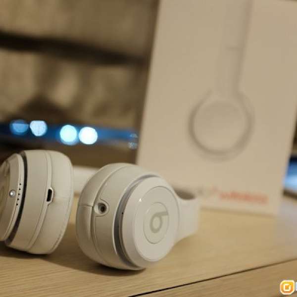 Beats Solo3 Wireless Headphones 行貨 白色 99% New