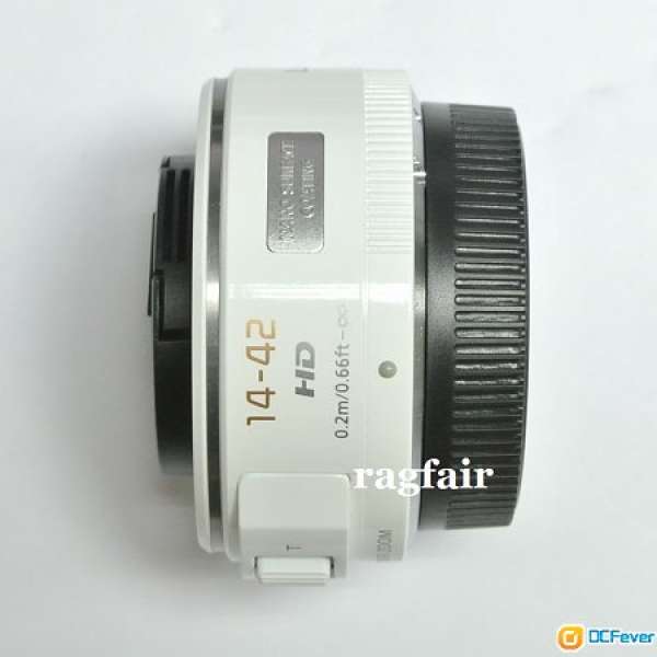 白色 Panasonic X14-42mm PZ電動鏡 HD Lumix Vario G X 標準變焦鏡頭 Olympus EM10...
