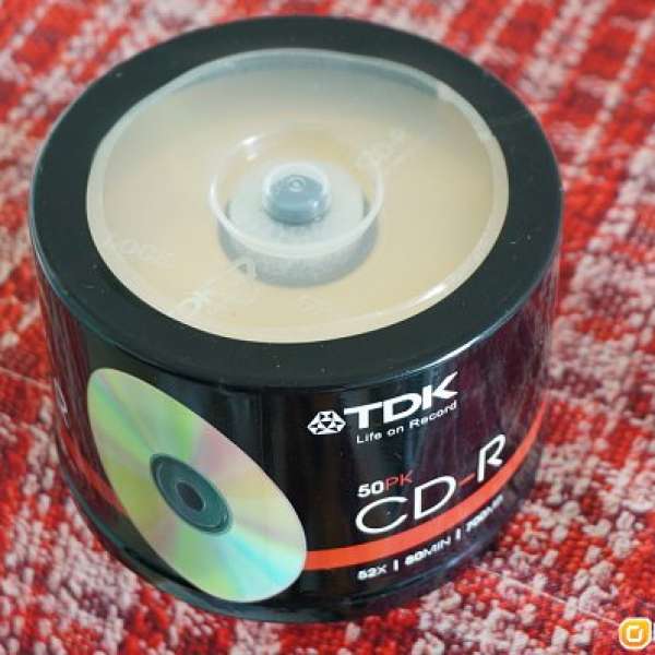 TDK CD-R (50 DISC IN FACTORY SEALED)