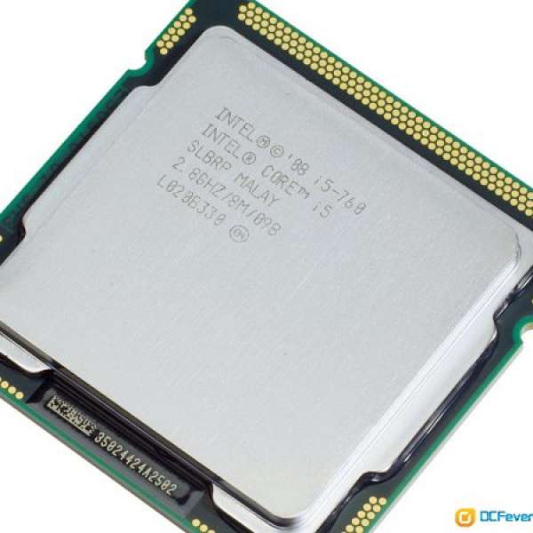 Intel Core i5-760 + Gigabyte GA P55A UD3 底板 連背板 + Avexir DDR3 2GX2 RAM