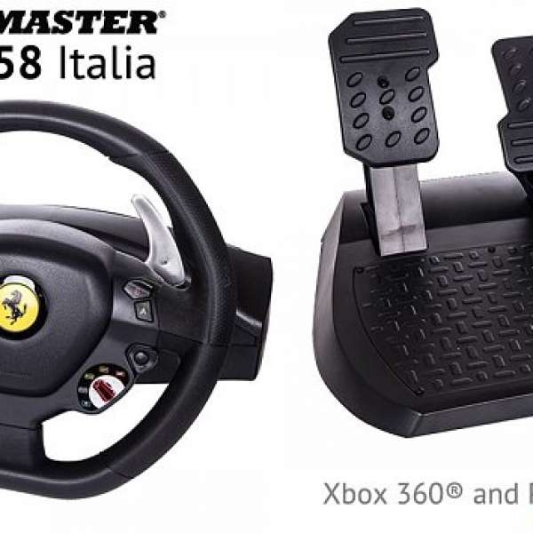 Thrustmaster ferrari 458 italia 遊戲軚盤