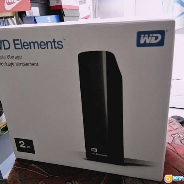 WD Wlements Elements 3.5"  2TB EXT. Hard Disk