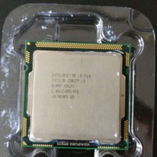 Intel Core i5-760 8M Cache, 2.80 GHz