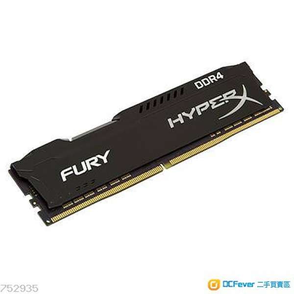 賣Kingston HyperX FURY DDR4 2400MHz 8GB X1