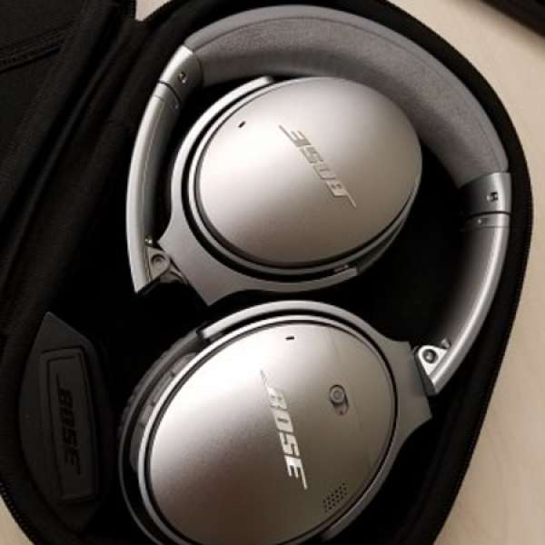 Bose QuietComfort 35 Bluetooth headphone (100%Work, 99%New, 行貨有保，有盒有單)