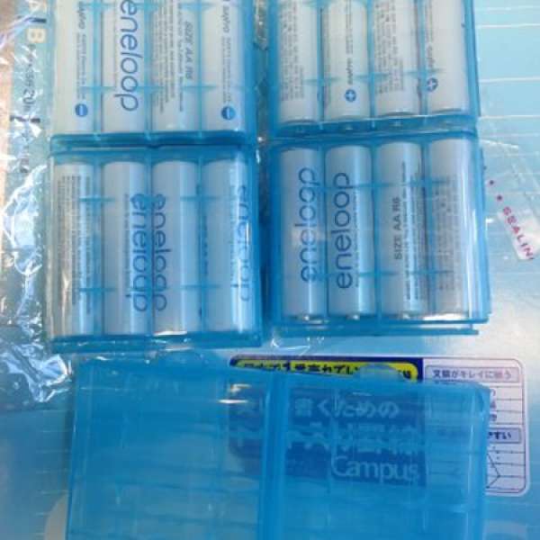 Sanyo Eneloop AA 充電池 x4套連盒