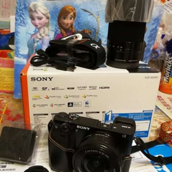 Sony A6000 Dual Lens Kit Set 行貨, 95%以上新 a6000 ( NOT a6500, A7 )