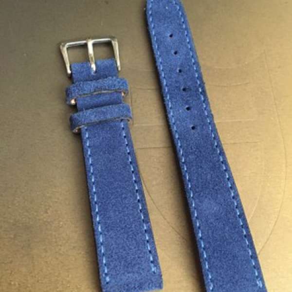 德國製造 Fluco Suede leathe strap 皮錶帶 for Nomos Rolex seiko iwc