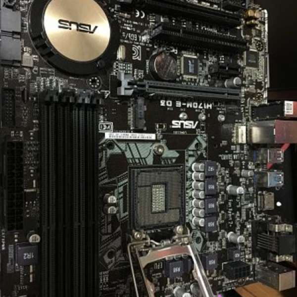 ASUS H170M-E D3 連 Intel I5-6500 CPU