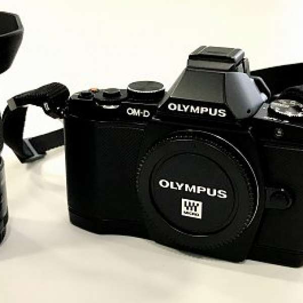 99% New 香港行貨 Olympus OM-D EM5 (Black) kit set (12-50mm) 無保養 無盒 有相機袋