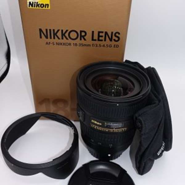 Nikon AF-S Nikkor 18-35mm f/3.5-4.5G ED 行貨 95%新